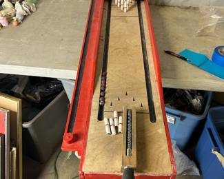 Vintage bowling game