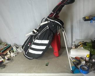 Quality golf bag and clubs