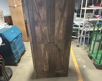 Tall Wood cabinet