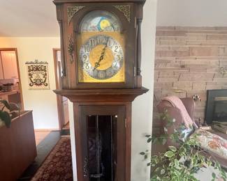 Moon Phase Dial Grandfather Clock