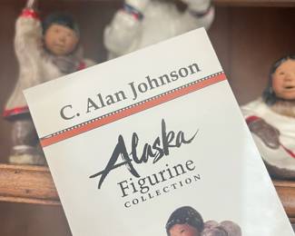 Alaskan Eskimo C. Alan Johnson Figurines