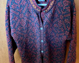 Dale of Norway Wool Cardigan Sweater