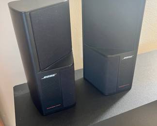 Pair of Bose Acoustimass System Speakers