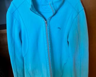 Tommy Bahama Women's Blue Jacket – Size Petite Small