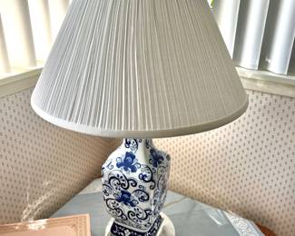 Blue & White Porcelain Table Lamp