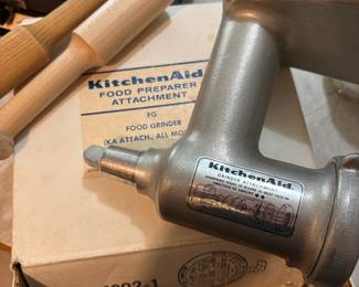 Kitchen Aid Grinder Attachment