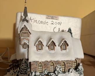 Thomas Kinkade Hawthorne Village Light Of Hope Church
