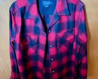 Pendleton Red Plaid Flannel – Size Small
