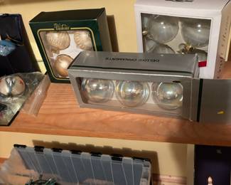 Assortment of Christmas Ornaments