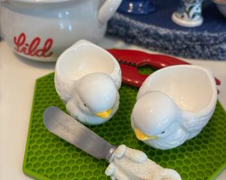 Pair of Chick Egg Cups