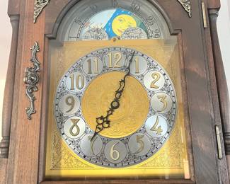 Moon Phase Dial Grandfather Clock