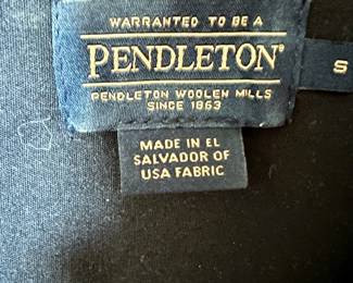 Pendleton Red Plaid Flannel – Size Small