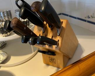 J. A. Henckels Kitchen Knives & Knife Block