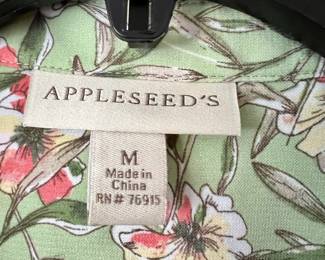 Appleseed's Sketched Floral Shirtdress – Size Medium