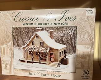 Currier & Ives The Old Farm House