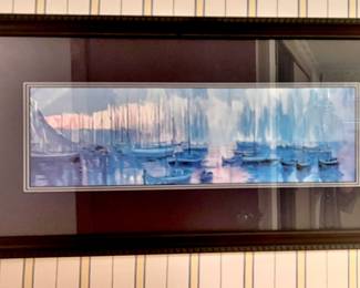 Framed & Matted "Galleri 2" Print by Scott Thoe