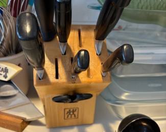 J. A. Henckels Kitchen Knives & Knife Block