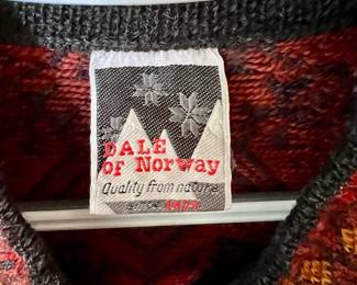 Dale of Norway Wool Cardigan Sweater