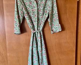 Appleseed's Sketched Floral Shirtdress – Size Medium