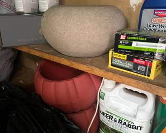 Lawn Spray and Pots