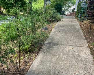 Garden Edging and Shepherds Hooks