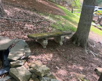 Cement Bench