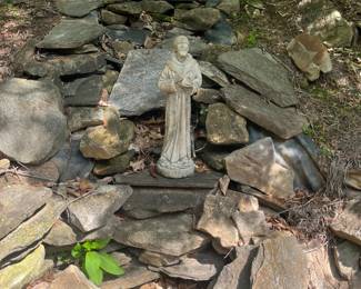 Cement statue