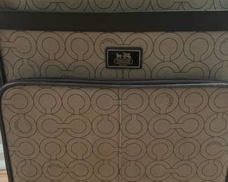 Coach suitcase