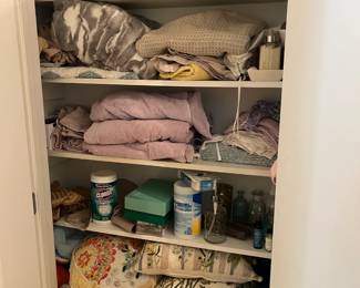Linens, Pillows, Toiletry Items