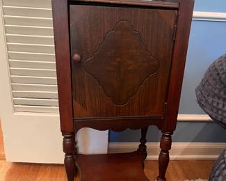vintage smoking cabinet