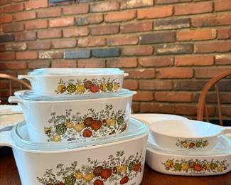 "Spice of Life" Corning Ware