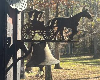 Vantage horse and buggy decorative
