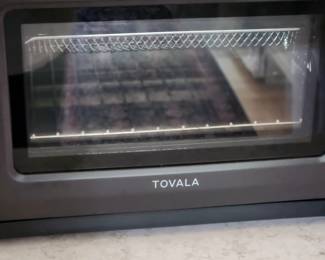 Scan your food and put it right in like new. Oven air fryer. Baker does it all