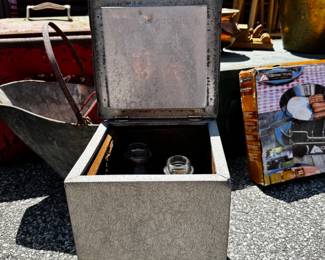 Vintage Milk Box Mid 20th Century $75