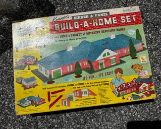 Kenner Girder & Panel Build a Home set 1962 $40