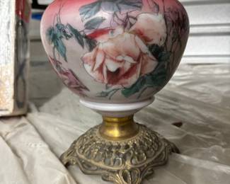 Floral Lamp Base - 1890-1920 $200