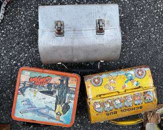 Steve Canyon $50 and the Disney $35, Aluminum $10