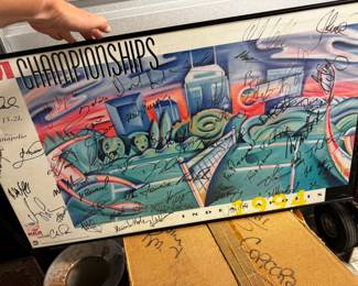Signed 1994 Poster RCA Championship $50