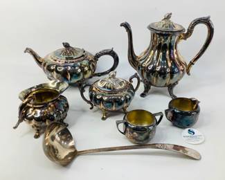 Silver Plated Serving Set