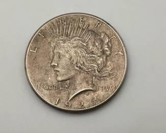 1926 Peace Dollar