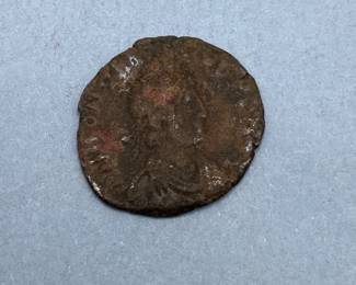 Roman: Honorius (394-423 AD) Bronze AE3