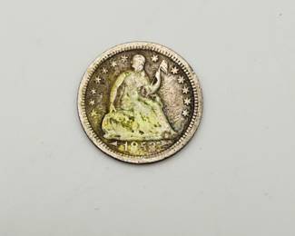1853 Arrows Half Dime