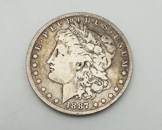1887-O US Morgan Dollar