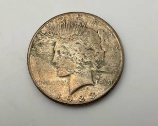 1923-S US Peace Silver Dollar