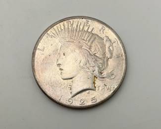 1925 Peace Silver Dollar