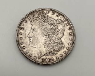 1884 Morgan Dollar