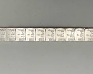 Valcambi Suisse Fine Silver Bars