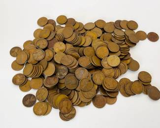 300 ea. 1910s Wheat Cents
