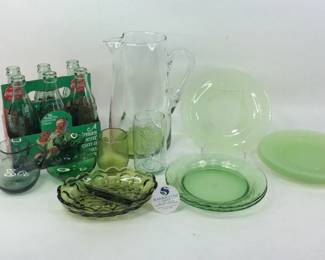 Green Glass Treasures