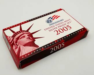 2005 US Mint Silver Proof Set